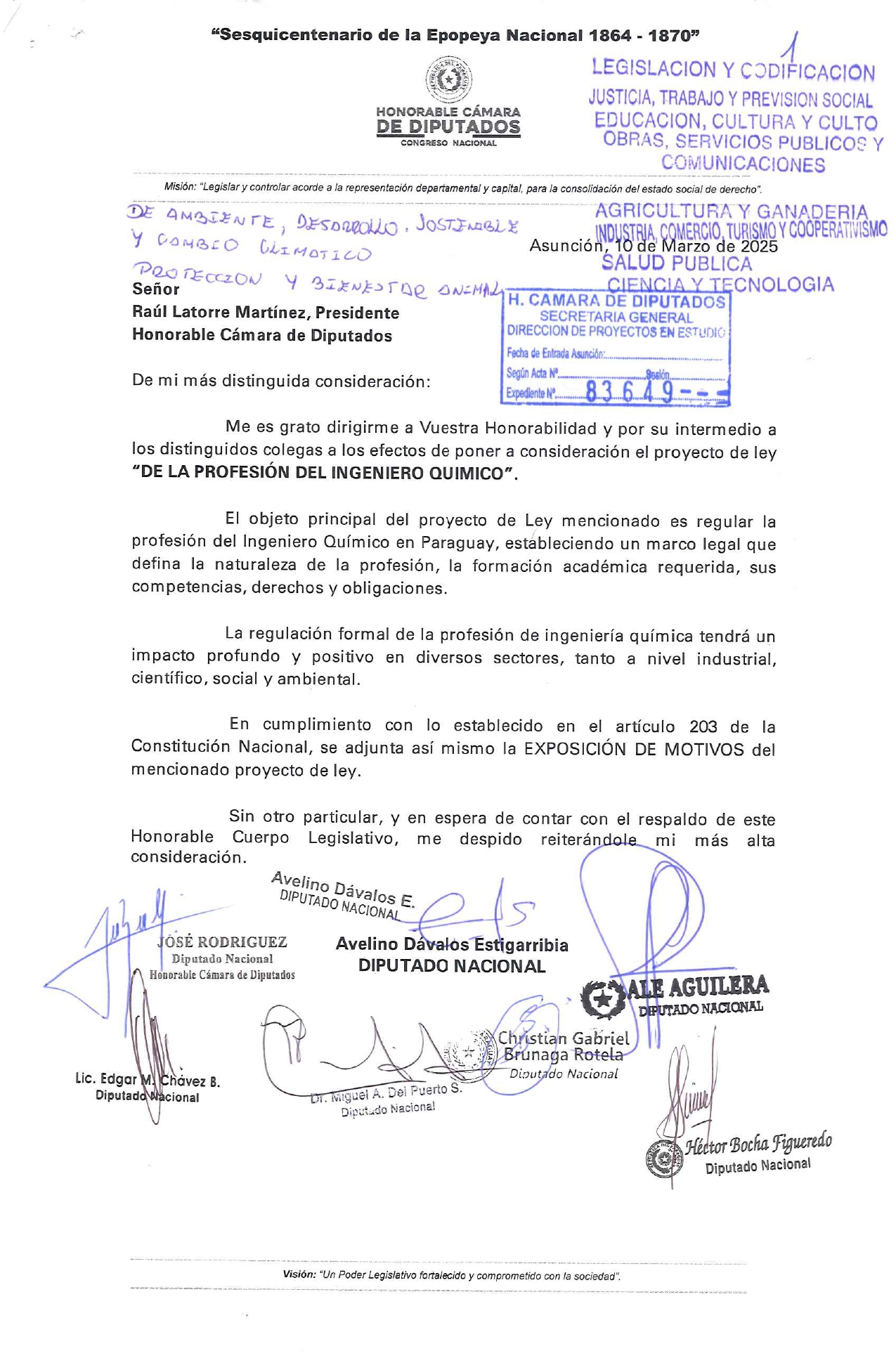 Proyecto de Ley 174/193 – Página 1 de 24